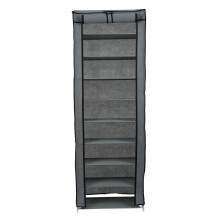 10 Tier 9 Shelf Shoe Rack Shelf Saving Storage Closet Organizer Cabinet