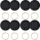 8Pcs Solar Light Replacement Top LED Solar Panel Lantern Lid for Outdoor Hanging Lanterns IP65 Waterproof 1