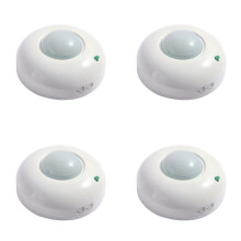 4X 360 Adjustable Ceiling Motion Sensor Detector, Occupancy Light for Saving and Security