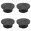 4pcs 30Cm Pottery Wheel Modelling Platform Sculpting Turntable Model Making Clay Sculpture Tools Black 1