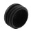 36Pcs Plastic Blanking End Cap Pipe Tube Insert Plug Cover 40mm Black 6