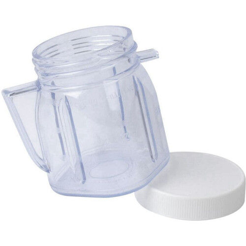 For  Blender Replacement Parts, 4937  Osterizer Blender Jar Accessory, Cup  Plastic Jars with Lids (4 Pack) 2