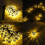 LED Moroccan Solar Garden String Lights Hanging Lantern Fairy Light Outdoor 7