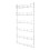SPICE HERB JAR RACK HOLDER FOR KITCHEN DOOR CUPBOARD STORAGE WALL 6 TIER 2