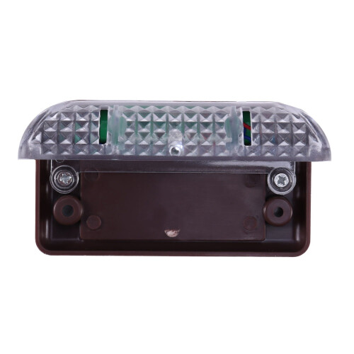 4 Solar LED Bright Deck Lights Outdoor Garden Patio Railing Decks Path Lighting 2