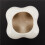 5X Tooth Shape White Ceramic Flower Pot Modern Design Planter Teeth Model  Desktop Pot  Gift(Without Plants) 7