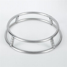 3X Wok Stainless Steel Wok Ring Pot Rack Burner Grate Replacement Wire Insulated Pot Mat Stand