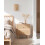 Beliani 2 Drawer Bedside Table SCONE Light Brown 2