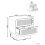 Beliani 2 Drawer Bedside Table SCONE Light Brown 3