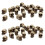 80Pcs Skulls Human  Skull Realistic Skeleton Skulls for Halloween Table Decor 2