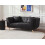 Beliani Sofa 2 Seater HABO Fabric Black 2
