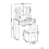 Beliani Kids Vanity Table with Chair ROSABELLE Pink 3