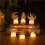 Ramadan Lights Decorations for Home 18 Pack Eid Mubarak LED Candle Lights 6
