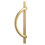 8Pcs Gold Cabinet Pulls Drawer Pulls Half Moon Shape Cabinet Pulls Drawer Dresser Handles Kitchen Cupboard Handles A 2