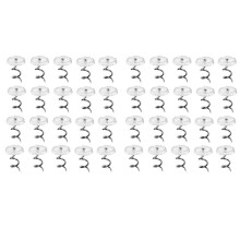Clear Heads Twist Pins for Upholstery, Slipcovers and Bedskirts,, Set of 200