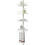 4 Tier Adjustable Telescopic Bathroom Corner Shower Shelf Rack Caddy Organiser 8