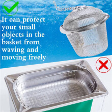 10pcs Ultrasonic Cleaner Baskets Ultrasonic Cleaning Solution Ultrasonic Parts Cleaner
