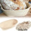 4X Woven Bread Fermentation Basket Drying Storage European Style Fermentation Basket 6