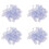 400Pcs 40mm Clear Suction Cup Sucker Mushroom  Suction Cup Suction 1