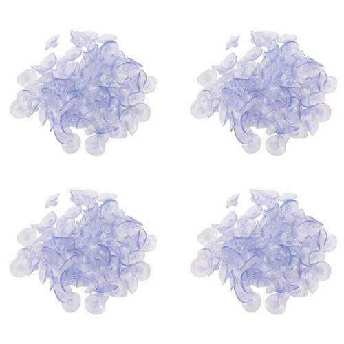 400Pcs 40mm Clear Suction Cup Sucker Mushroom  Suction Cup Suction