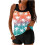 Modest Tankini Swimsuits for Women  Two Piece Bathing-Multi S 1