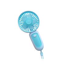 KLACK Mini Silent Portable Fan, Rechargeable via USB