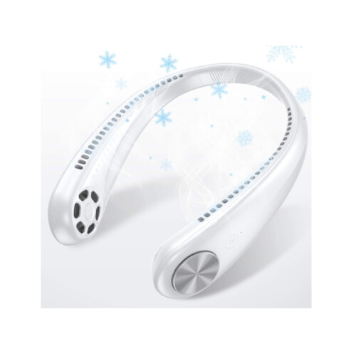 ENZON Notebook Neck Fan, 3 Speeds, 360, White