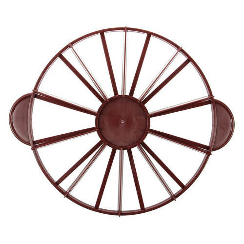 10X Cake Divider Slice Pie Cake 10 / 12 Piece Equal Portion  Divider Dark Red 1