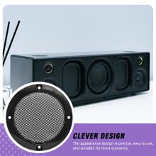 2\" Black Speaker Grill Cover Replacement