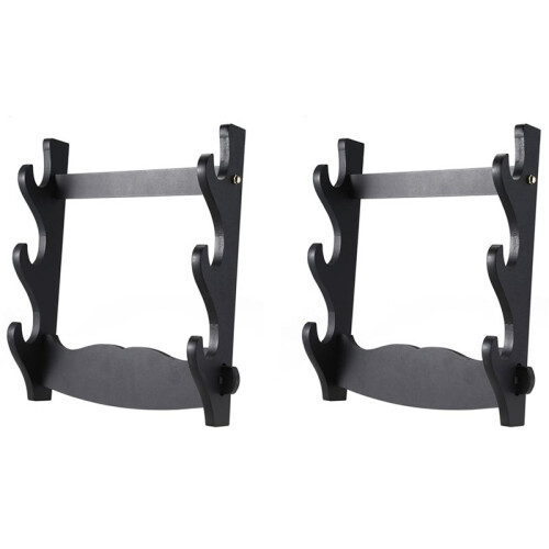 2X 3 Display A Parete per Rack Samurai Sword Katana