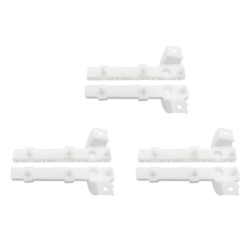 6x Front Right & Left Bumper Bracket for  Lancer Except EVO 2008-2017 6400F549 6400F550