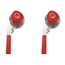 2X Manual Can Sealer Crimping Device Sealing Glass Cans Beader Manually Seaming Machine for Seaming Glass Jars 87mm