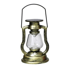Soldriven LED-Fotogenlampa Retro Hängande Lykta för Utomhusträdgårdsdekoration