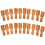 20PCs Wooden  Scoop Salt Sugar Coffee Spoon Kitchen Cooking Tool 1