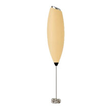 Electric Egg Beater Milk Frother Wireless Handheld Coffee Cappuccino Frother Household Whisk Mixer Khaki Color