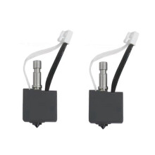Hardened Steel 0.4mm Nozzle Hotend Kit for Anycubic Kobra S1 3D Printer Hotend Assembled Extruder for Kobra S1 Combo 2Pc