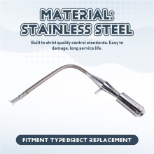 Silver Flexible Muffler Pipe for 80cc Bike Gas Engine Motor Parts Motorcycle Exhaust Systems Flexible Muffler Pipe
