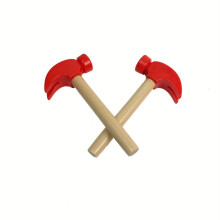 2 Piece Tools Wooden Mallet Toy Hammer Simulation Hammer Toy Kids Hammer Toy Hammer Tool Toy Breakable Heart Hammer