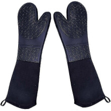 Commercial Grade Heavy Duty Oven Gloves Extra Long 2pc