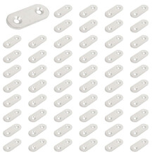 Placas de FijacióN de ReparacióN Plana de Soporte de Acero INOXIDABLE 40Mm 200Pcs