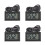4X LCD Refrigerator Freezer Refrigerator Digital Thermometer Temperature -50 - 110 Celsius 1