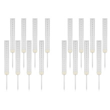 16 Piezas de Poste de Musgo de , Palo de Poste de Musgo, Estacas Apilables para Plantas, Soporte para Plantas de Monstera, Poste de Musgo de