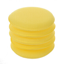 5 X Gul Car Wax Polish Applicator Pad Stor 5-Tums Svampdynor i Mjukt Skum