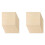 12 X 12 Polegadas - Folhas de Madeira Compensada de 3 mm, Placa de Madeira Quadrada Inacabada de 16 Unidades para Artesanato DIY, Corte A Laser 1
