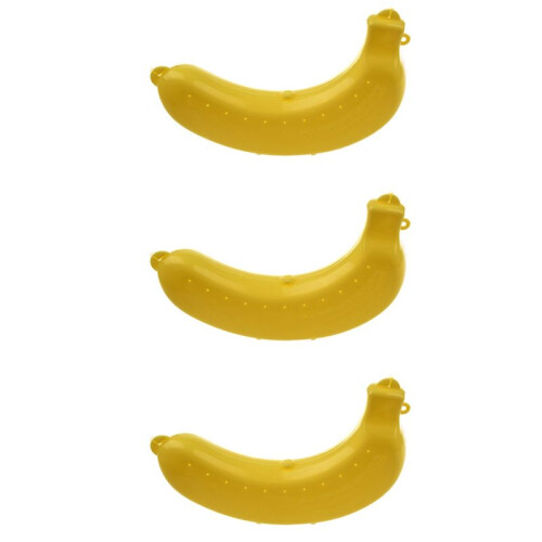 3X Banana Schutz Aufbewahrungsbox,Perfektes Design