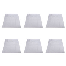 6X Silver Reflective Fabric Sew Cloth Material Highlight Chemical Fiber 39.4inch