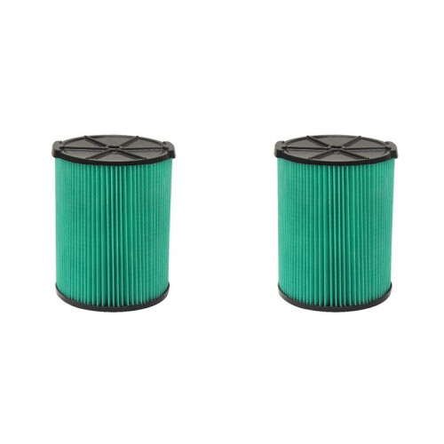 2X Suitable for Ridgid VF6000 Vacuum Cleaner Filter Filter Replacement Filter Vacuum High-Efficiency Air Filter
