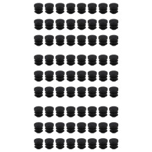 72Pack Stuhl Tischbeine Stecker 22 mm Durchmesser Runde Kunststoffabdeckung Gewinde Eingesetztes Rohr zum Schutz Des Bodens und der Unebenheiten