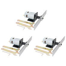3X DIY Grasmaaier Set 12V 775 Motor Mangaan Staal Blad Tuin Verplaatsen Gereedschap Tool Gras Snijmachine