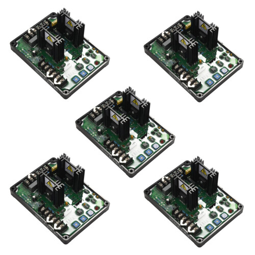 5X Gavr-20A Av Universal Brushless Automatic Voltage Regulator Module Avr Generator 220/400Vac Frequency Protection
